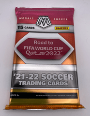 2021-22 Panini Mosaic Road To FIFA World Cup Soccer Hobby Pack